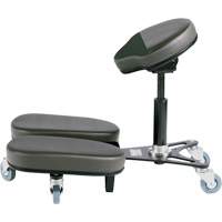 Chaise &agrave; genoux r&eacute;glable, Vinyle, Noir/gris Nuna Depot Inc.