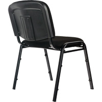 Stacking Chairs, Fabric, 32" High, 250 lbs. Capacity, Black Nuna Depot Inc.