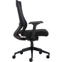 Chaise &agrave; dossier moyen avec m&eacute;canisme &agrave; basculement synchronis&eacute; &agrave; d&eacute;tection de poids , Mailles, Noir Nuna Depot Inc.