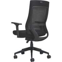 Chaise &agrave; dossier moyen avec m&eacute;canisme &agrave; basculement synchronis&eacute; &agrave; d&eacute;tection de poids , Mailles, Noir Nuna Depot Inc.