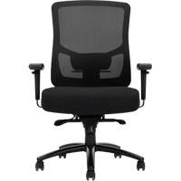 Chaise &agrave; dossier haut avec m&eacute;canisme &agrave; basculement synchronis&eacute; robuste Raven 400, Mailles, Noir, Capacit&eacute; 400 lb Nuna Depot Inc.