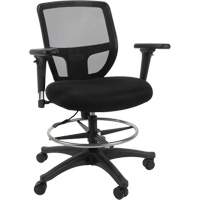 Tabouret de travail en maille, Mobile, Ajustable Hauteur, Capacit&eacute; 450 lb Nuna Depot Inc.