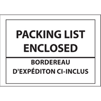 Pochettes pour bordereau d'exp&eacute;dition, 4" lo x 5" la, Style Insertion par l'arri&egrave;re Nuna Depot Inc.