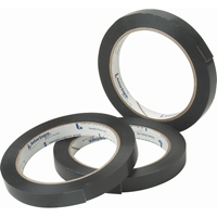 Black General Purpose Strapping Tape, 2.7 mils Thick, 12 mm (47/100") x 54.864 m (180')  Nuna Depot Inc.
