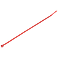 Attaches de c&acirc;ble interm&eacute;diaires, Longueur 8", R&eacute;sistance &agrave; la traction 40 lb, Rouge Nuna Depot Inc.