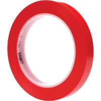 Ruban en vinyle 471, 12 mm (1/2") la x 32,9 m (108') lo, 5,3 mils, Rouge Nuna Depot Inc.