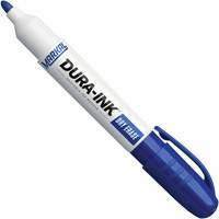 Marqueurs &agrave; essuyage &agrave; sec Dura-Ink, Bleu, Pointe Ronde Nuna Depot Inc.
