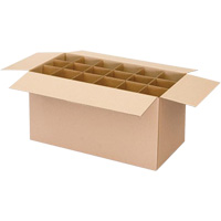 Boîte d'exp&eacute;dition pour cannettes a&eacute;rosols, 12-1/4" lo x 9-3/16" la x 10-5/16" h, ondulations C Nuna Depot Inc.