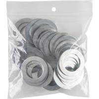 Sacs en poly, Refermable, 4" x 4", 2 mils Nuna Depot Inc.