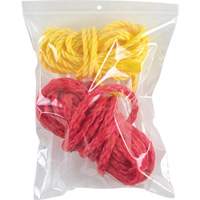 Poly Bags, Reclosable, 10" x 8", 4 mils Nuna Depot Inc.