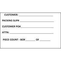 Generic Shipping Label, 4" W x 6" L, White Nuna Depot Inc.