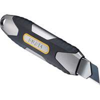 Couteau autoverrouillable, 18 mm, Acier au carbone, Robuste, Prise en Aluminium Nuna Depot Inc.