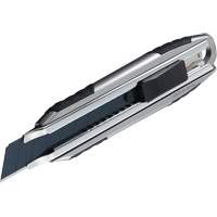 Couteau autoverrouillable, 18 mm, Acier au carbone, Robuste, Prise en Aluminium Nuna Depot Inc.