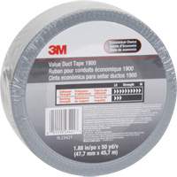 Ruban pour conduit &eacute;conomique 1900, 5,8 mils, Argent, 48 mm (2") x 5,7 m (18,7') Nuna Depot Inc.