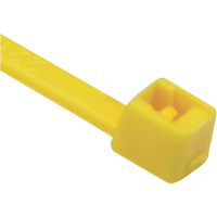 T Series Cable Ties, 8" Long, 50 lbs. Tensile Strength, Yellow Nuna Depot Inc.