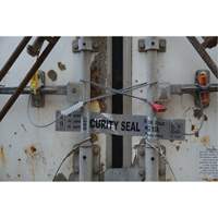 High Security Security Seal, 12", Metal, Cable Seal Nuna Depot Inc.