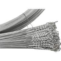 Baling Wire, Galvanized, 13-1/2' L, 13 ga. Nuna Depot Inc.