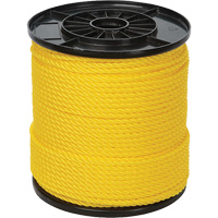 1/4" Yellow Twisted 3-Strand Rope, Polypropylene, 550' Nuna Depot Inc.