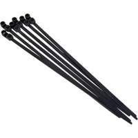 Attache-c&acirc;ble &agrave; visser, Longueur 8", R&eacute;sistance &agrave; la traction 50 lb, Noir Nuna Depot Inc.