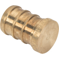 Lead-Free Pipe Plug, Pipe, 1/2" Dia., Brass Nuna Depot Inc.