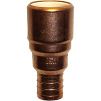 Adaptateur de tuyau, Embout femelle x PEX cannel&eacute;, 1/2" dia., Cuivre/PVC-C Nuna Depot Inc.