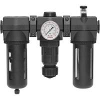 Filtre, d&eacute;tendeur & lubrificateur Modulair 400 avec drain manuel & bol standard, 3/4" NPTF Nuna Depot Inc.