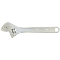 AW-12 Adjustable Wrench, 12" L, 1-1/2" Max Width, Chrome Nuna Depot Inc.