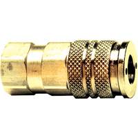 D&eacute;connexion rapide automatique &agrave; une main, Laiton, 1/4" x 3/8" Nuna Depot Inc.