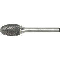 Solid Carbide Burr, SE-1, 1/4" Dia., 1/4" Shank, 3/8" Depth of Cut Nuna Depot Inc.