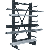 Single-sided Minitree&reg; Cantilever Rack, 36" W x 76-3/16" H Nuna Depot Inc.