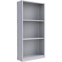 Interlok Shelving Unit, Steel, Boltless, 800 lbs. Capacity, 36" W x 76" H x 24" D Nuna Depot Inc.