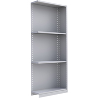 Interlok Shelving Unit, Steel, Boltless, 800 lbs. Capacity, 36" W x 88" H x 24" D Nuna Depot Inc.