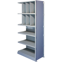 Interlok Shelving Unit, Steel, Boltless, 800 lbs. Capacity, 36" W x 88" H x 12" D Nuna Depot Inc.