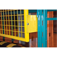 Grilles de protection arri&egrave;re pour palettier, 96" la x 48" h, Ferrures de 6" Nuna Depot Inc.