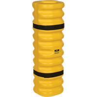 Column Protector, 4" x 6" Inside Opening, 13" L x 13" W x 42" H, Yellow Nuna Depot Inc.