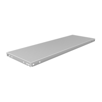 Slotted Angle Shelf, Galvanized Steel, 48" W x 12" D Nuna Depot Inc.