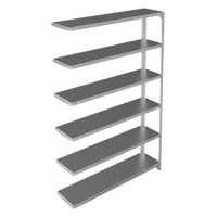 &eacute;l&eacute;ment de rayonnage, Acier galvanis&eacute;, Montant &agrave; fente, Capacit&eacute; 300 lb, 48" la x 72" h x 12" p Nuna Depot Inc.