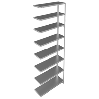 &eacute;l&eacute;ment de rayonnage, Acier galvanis&eacute;, Montant &agrave; fente, Capacit&eacute; 400 lb, 36" la x 96" h x 12" p Nuna Depot Inc.