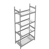 &eacute;tag&egrave;re de grande largeur, Acier, Sans boulons, Capacit&eacute; 1340 lb, 42" la x 84" h x 18" p Nuna Depot Inc.