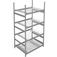 &eacute;tag&egrave;re de grande largeur, Sans boulons, Capacit&eacute; 1340 lb, 42" la x 84" h x 32" p Nuna Depot Inc.