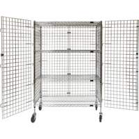 Security Cart, Chrome Plated, 48" x 69" x 24", 500 lbs. Capacity Nuna Depot Inc.