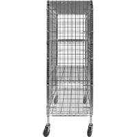Security Cart, Chrome Plated, 48" x 69" x 24", 500 lbs. Capacity Nuna Depot Inc.
