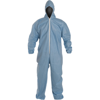 ProShield&reg; 6 SFR Coveralls, Large, Blue, FR Treated Fabric Nuna Depot Inc.