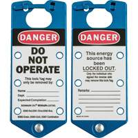 Labeled Lockout Hasps, Blue Nuna Depot Inc.