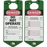 Labeled Lockout Hasps, Green Nuna Depot Inc.