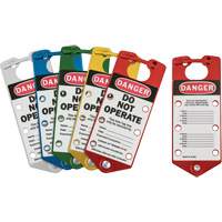 Labeled Lockout Hasps, Blue/Green/Red/Silver/Yellow Nuna Depot Inc.