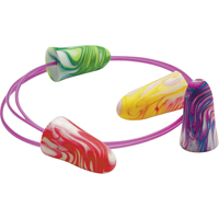 Bouchons d'oreilles en mousse SparkPlugs, Vrac - Boîte, Avec cordon Nuna Depot Inc.