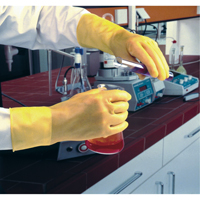 Featherweight Plus Gloves, Size Small/7, 13" L, Rubber Latex, 17-mil Nuna Depot Inc.