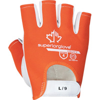 Gants Vibrastop demi-doigts antivibrations, Taille Moyen, Paume Ch&egrave;vre Nuna Depot Inc.