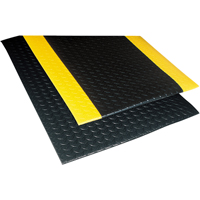 Tapis Sof-Tred No 419 avec Dyna-Shield, Losange, 2' x 3' x 1/2", Noir, PVC Nuna Depot Inc.